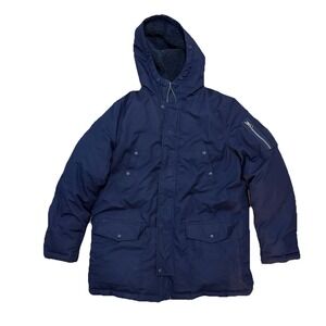 Polo Ralph Lauren Boys Jacket Water-Resistant Down Parka Coat Navy XL (18-20)